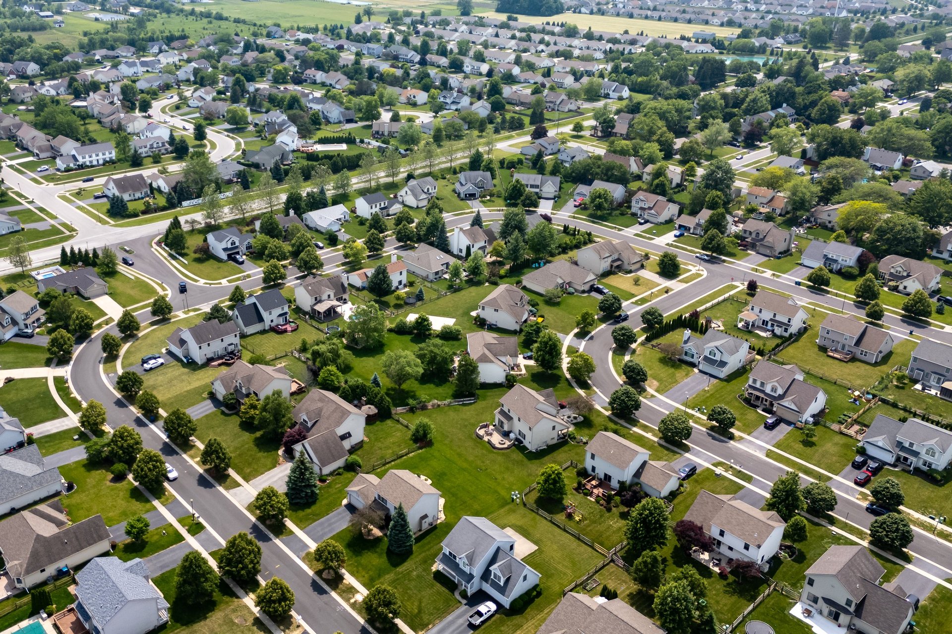 Spring Texas aerial view with security patrol services